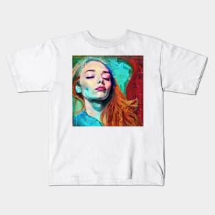 Face of Tori Amos Kids T-Shirt